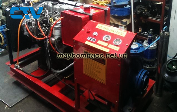 Bảo dưỡng máy bơm cứu hỏa chạy Diesel