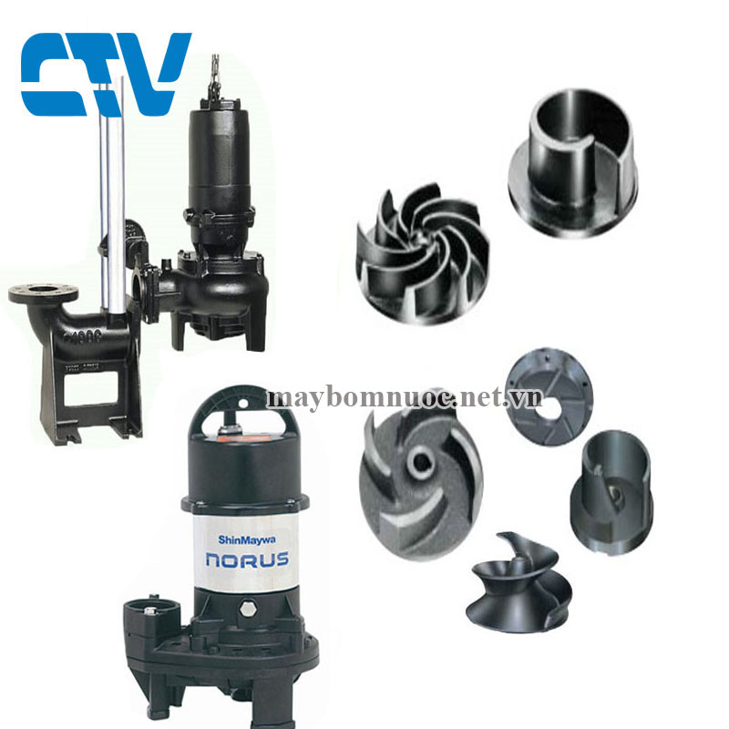 Nơi cung cấp cánh máy bơm chìm nước thải ShinMaywa