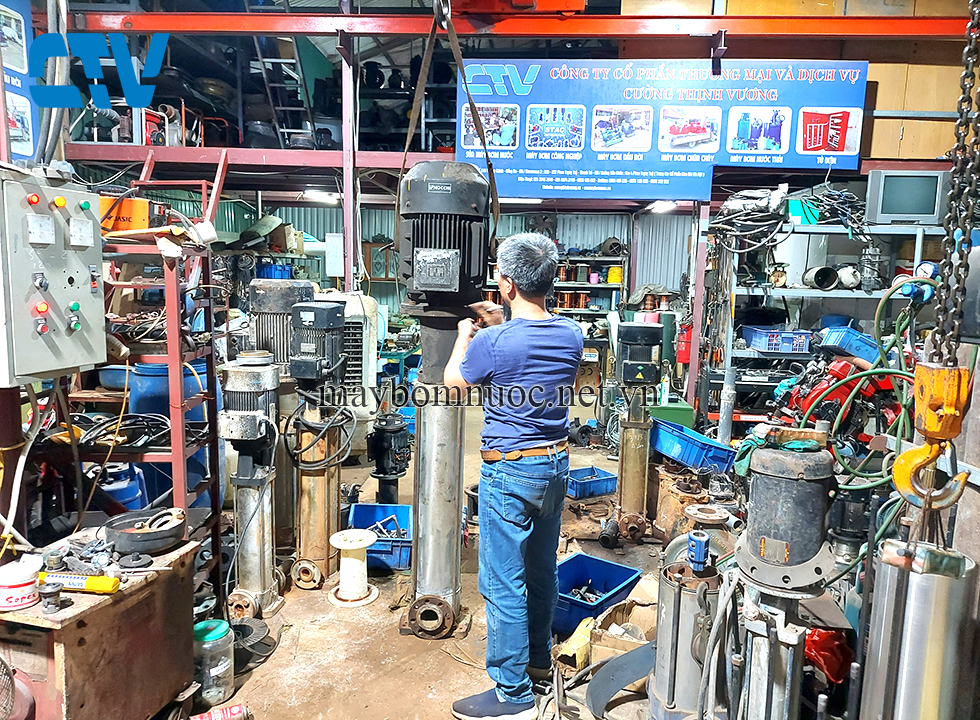 Cường Thịnh Vương sửa chữa, bảo dưỡng máy bơm nước uy tín, chất lượng