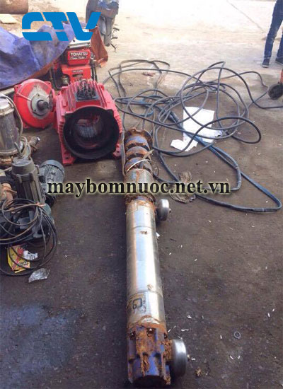 Hướng dẫn lắp đặt máy bơm chìm giếng khoan