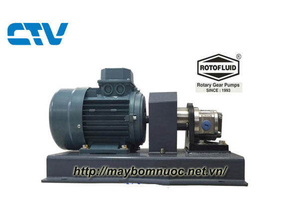 Máy bơm bánh răng trục rời Rotofluid