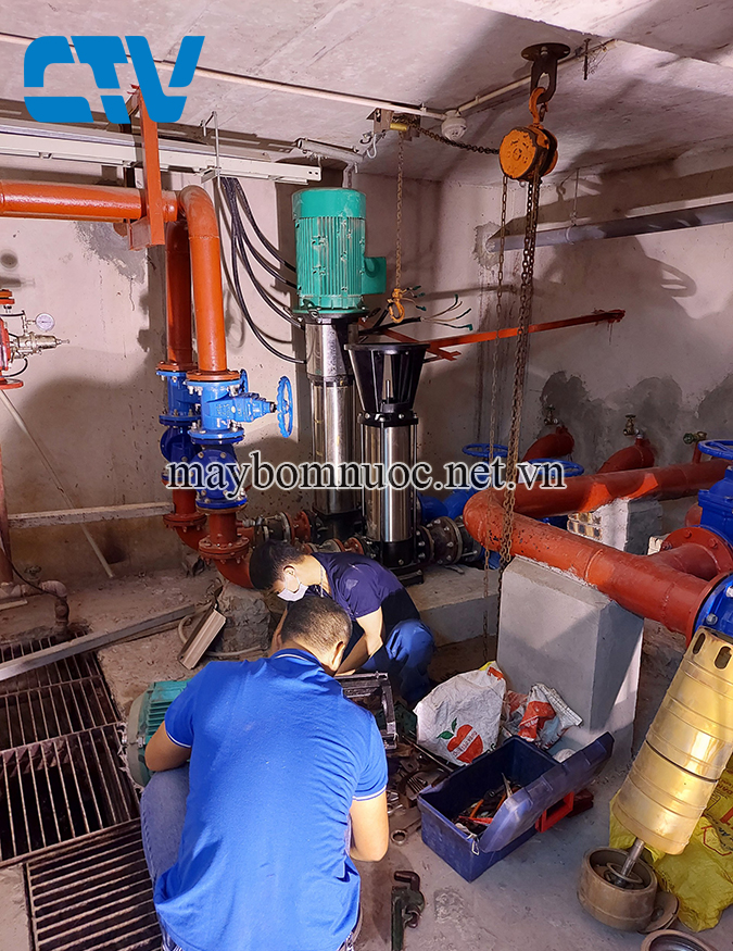 Dịch Vụ Sửa Chữa Máy Bơm Nước Trục Đứng Wilo