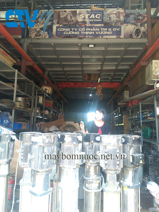 Sửa chữa, bảo dưỡng máy bơm trục đứng CNP uy tín, chuyên nghiệp