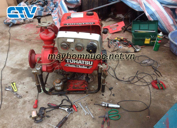 Sửa chữa các lỗi thường gặp của máy bơm cứu hỏa Tohatsu