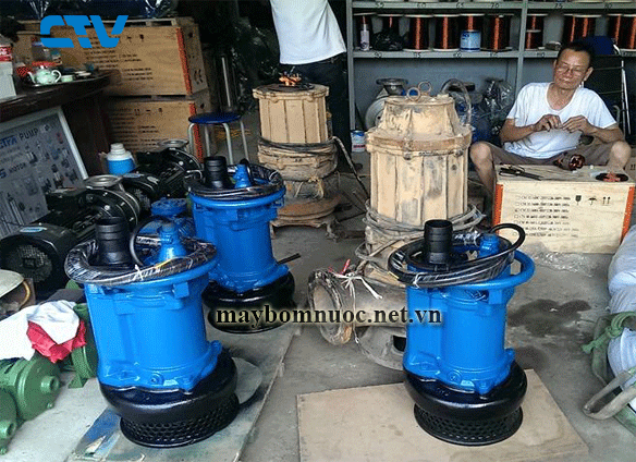 Sửa chữa máy bơm hố móng Tsurumi bị cháy động cơ