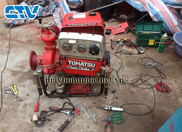 Sửa máy bơm cứu hỏa Tohatsu ở đâu tại Hà Nội