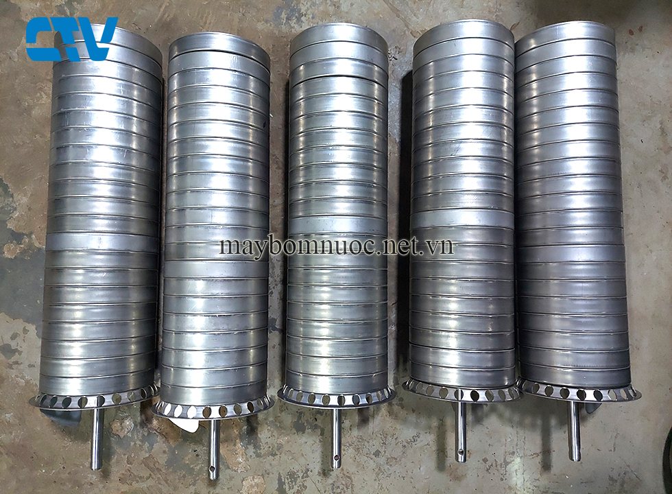 Sửa máy bơm đa tầng cánh Ewara CVL bị hỏng ruột bơm, ốp, cánh