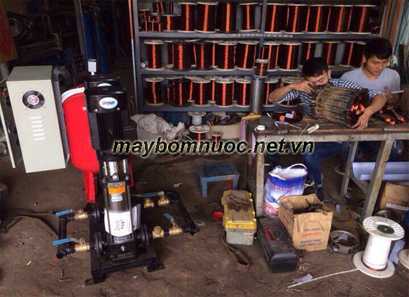 Sửa máy bơm nước tăng áp nhanh chóng, chuyên nghiệp