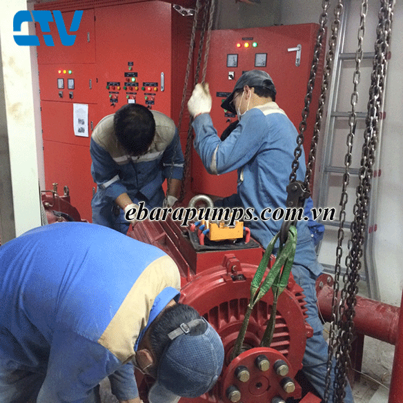 Thiết kế lắp đặt hệ thống máy bơm cấp nước phòng cháy chữa cháy tại Miền Bắc