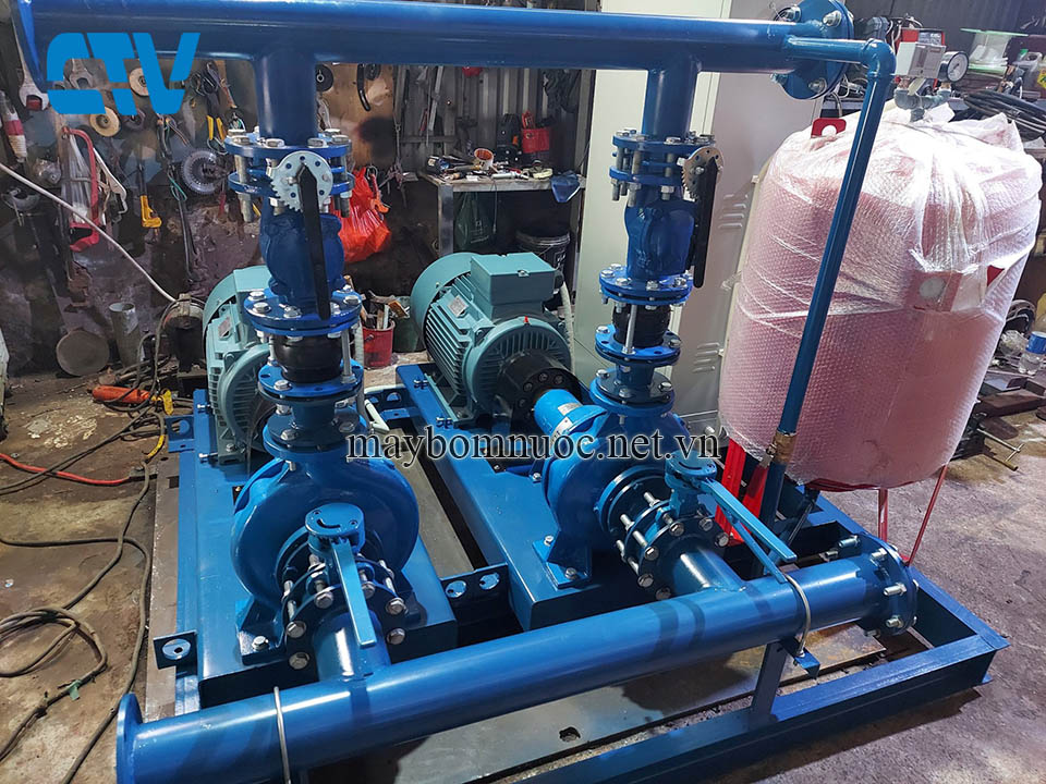Tư vấn, lắp đặt hệ thống bơm STAC 55 KW tưới cỏ sân Golf