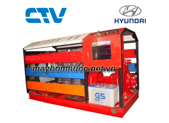 Máy bơm cứu hỏa Hyundai 50Hp
