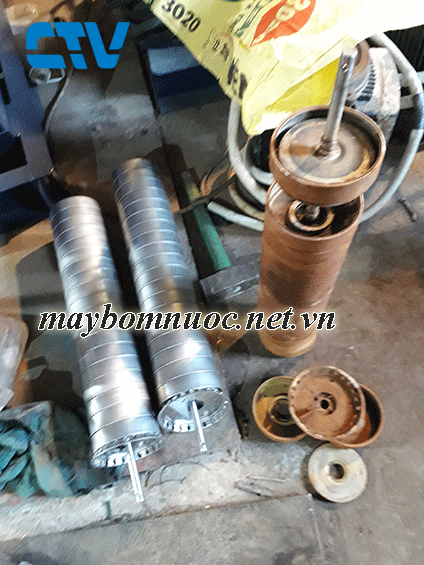 Dịch vụ sửa máy bơm trục đứng khi bị hỏng buồng bơm tại Cường Thịnh Vương