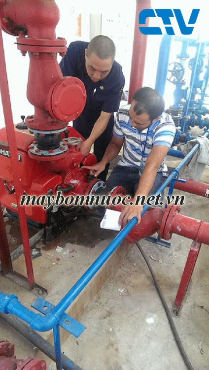 Cường Thịnh Vương lắp đặt hệ thống máy bơm PCCC