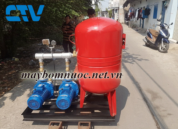 Trung tâm thiết kế và lắp đặt hệ thống máy bơm tăng áp tại xưởng Cường Thịnh Vương
