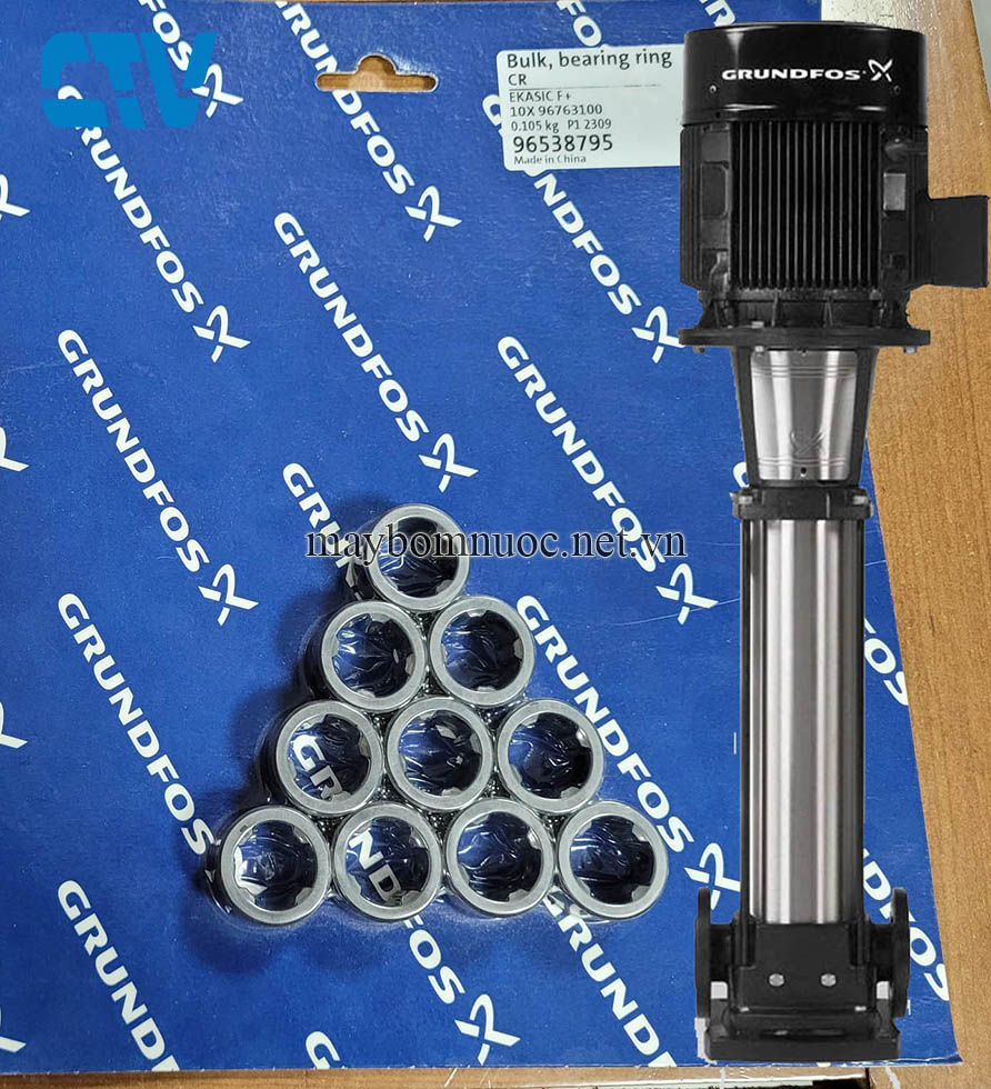 Bơm trục đứng Grundfos CR 20-1, bạc đá máy bơm