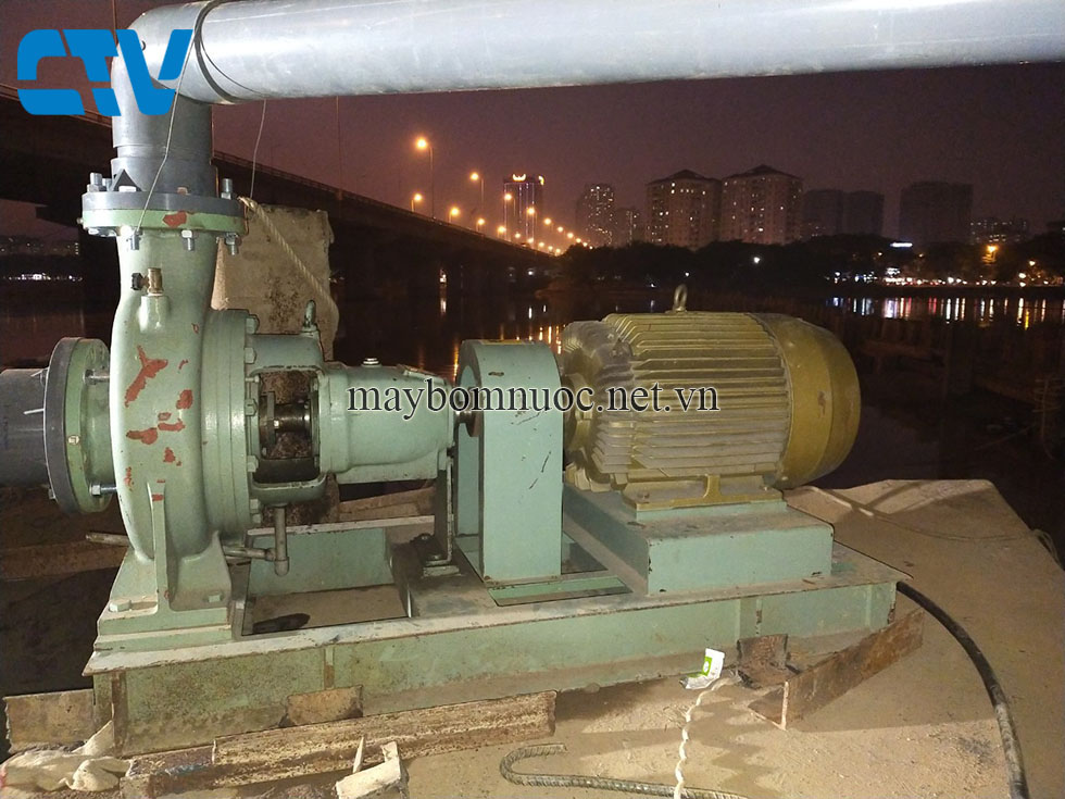 Dịch vụ thuê máy bơm rời trục công suất cao, sẵn kho toàn miền Bắc